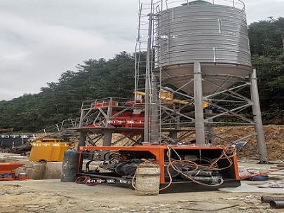 工业充填泵在萤石矿的应用